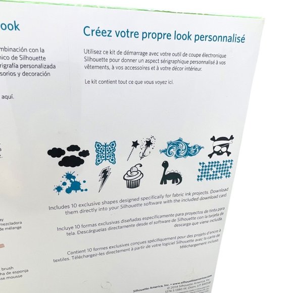 Fabric Ink Starter Kit by Silhouette New In Box Sealed - Picture 5 of 8